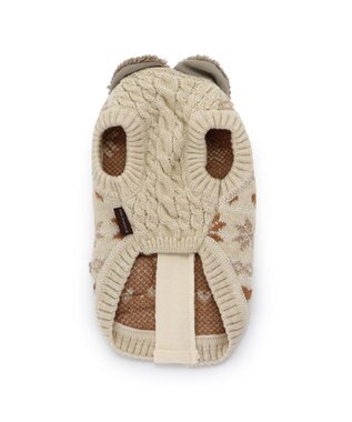 PET PARADISE ペットパラダイス くまちゃん ベスト《雪柄》小型犬 白~オフホワイト