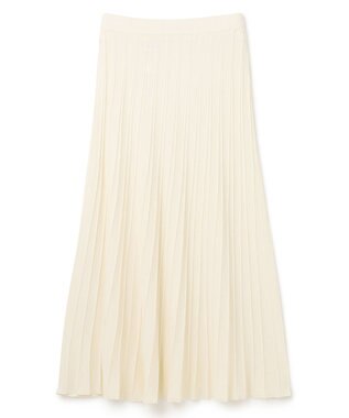 BEIGE， 【WEB限定】 MONSTERA / ニットスカート Ecru