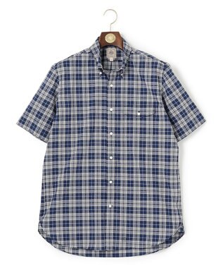 J.PRESS MEN ドビータータンマルチチェック シャツ /B.D ブルー系3