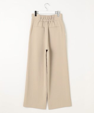 Feroux 【古畑星夏さん着用】パールポイントハイウエストセミワイド パンツ アイボリー系