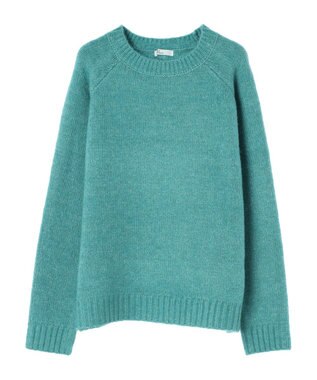 CRAFT STANDARD BOUTIQUE シンプルニットプルオーバー Blue Green