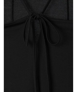 earth music&ecology ＳＥＴ２点ドビーショートブラウス＋キャミワンピース Black