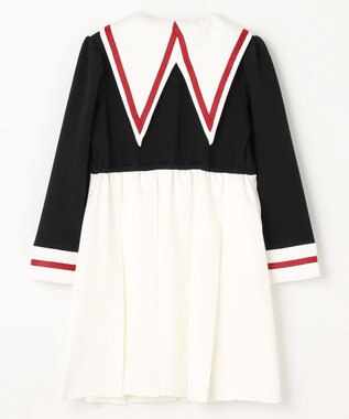ANY KIDS 【カードキャプターさくら×any FAM】制服・オープニング衣装風ワンピース ブラック