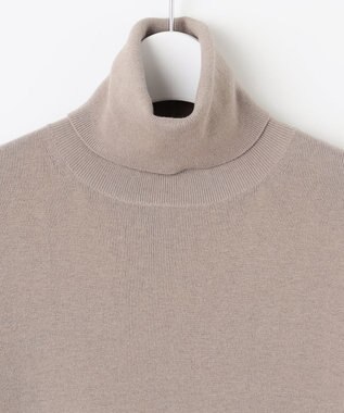 自由区 L 【SHIHOさん着用】ウールシルクミックスインナー ニット モカ