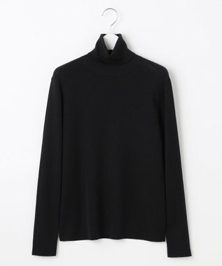 自由区 L 【SHIHOさん着用】ウールシルクミックスインナー ニット ブラック