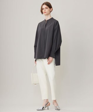 ICB 【洗える】 Peツイルダウンファブリック スティックパンツ アイボリー系