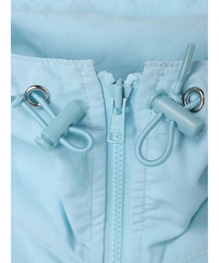 earth music&ecology コクーンギャザー切替ブルゾン Sax