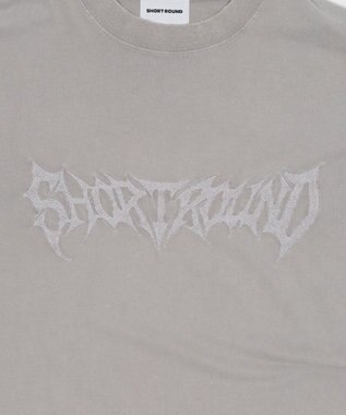 WEGO ブリーチレイヤードグラフィックT（LS） グレー