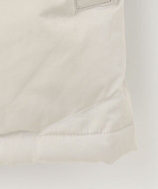 JOSEPH ABBOUD MOUNTAIN  【サスティナブル/ECO撥水/ECOファー/9ポケット/男女兼用】Pe/Nyピーチ ダウンコート アイボリー系