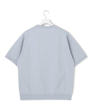 J.PRESS YORK STREET 【UNISEX】ブルドッグプリントTシャツ ブルー系
