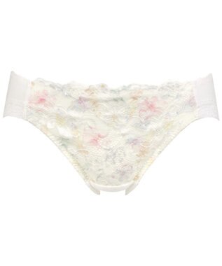 Wing 【ナチュラルフィットブラ】 ペアショーツ 身生地部綿混 はきこみ丈あさめ KF3320 ウイング／ワコール アイボリー