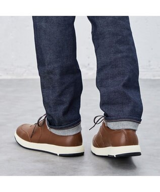 ASICS WALKING ランウォーク トラッド スニーカー メンズ 3E キャメル(型押し)