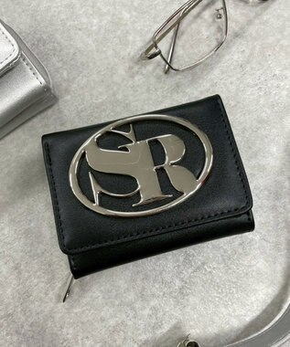 WEGO ラウンドロゴウォレット ブラック