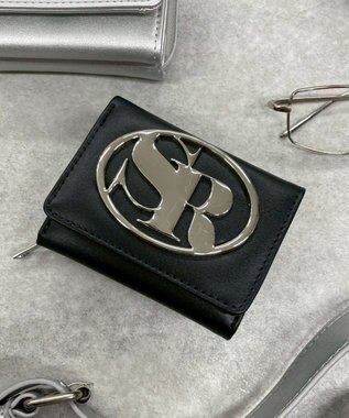 WEGO ラウンドロゴウォレット ブラック