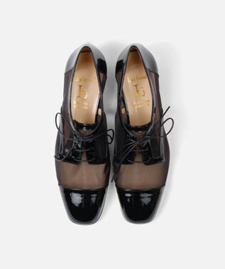 BONTRE 【LucaGrossi/ルカグロッシ】シアーレースアップシューズ/CH567-XS ブラック