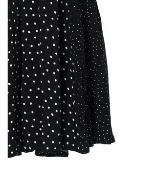 AMERICAN HOLIC 切替ドットフレアスカート Dot