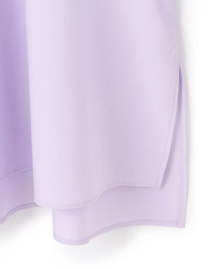 UNFILO L 【取り外し可能なボウタイ付き】2WAY ボウタイブラウス ラベンダー