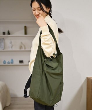 NIZYU KANO ポケッタブル 3wayリュック カーキ