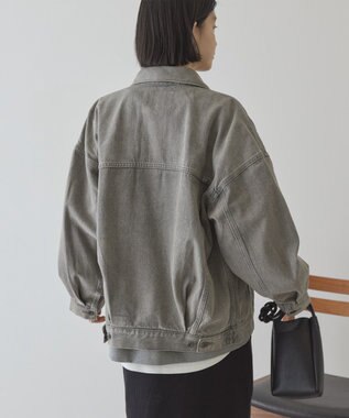 AMERICAN HOLIC ロング丈デニムジャケット Gray