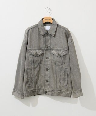 AMERICAN HOLIC ロング丈デニムジャケット Gray
