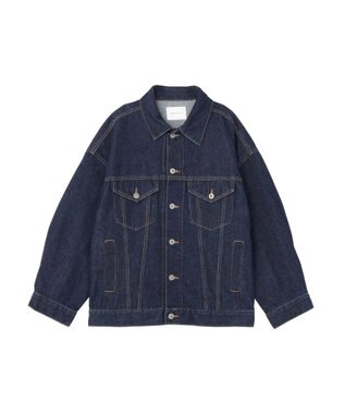 AMERICAN HOLIC ロング丈デニムジャケット One Wash