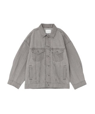 AMERICAN HOLIC ロング丈デニムジャケット Gray