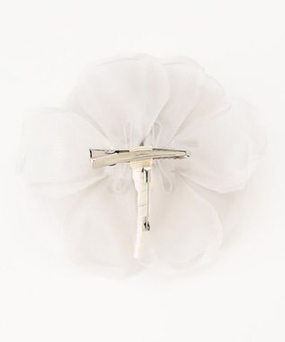 23区 シルク コサージュ アイボリー系