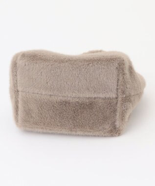 ANY カラーファーバッグ モカ