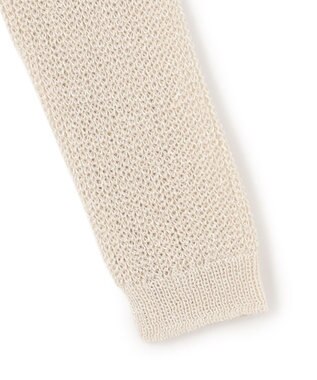 BEIGE， OPTICAL / ロングカーディガン Ecru