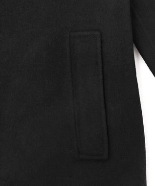 JOSEPH 【FOUNDATIONS】【AW23】ダブルフェイスカシミヤ　ミッドレングスコート Black