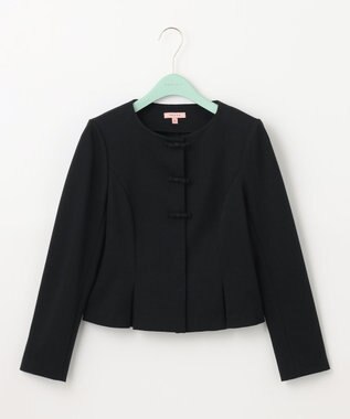 TOCCA 【消臭＆洗える】PRESENT BOW ジャケット ブラック系