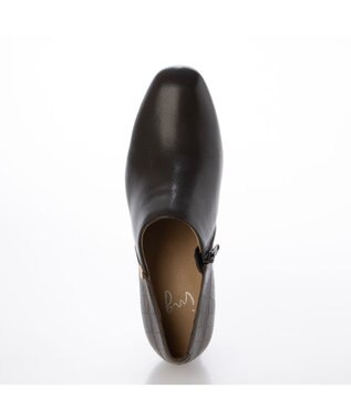 ing <ing>クラシカルブーティパンプス ダークブラウンコンビ