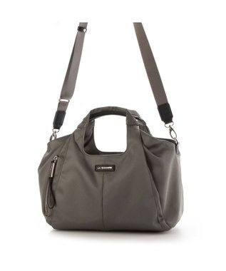 LA BAGAGERIE 【復刻リニューアル】ナイロンショルダー＆トートバッグ グレー