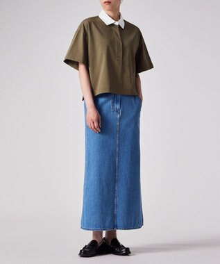 Paul Smith コットン ラガーシャツ オリーブ