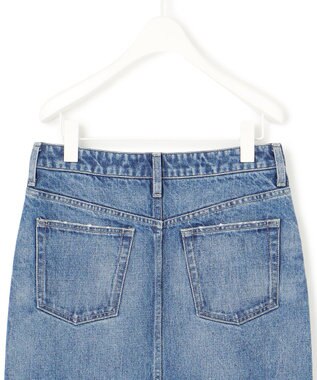 ICB 【洗える】ウォーターリサイクルデニム スカート ブルーデニム系