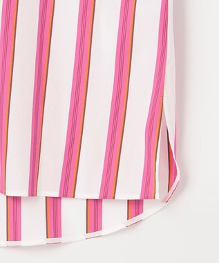 自由区 【XSサイズ～/洗える】SOMELOSシャーティング シャツブラウス ポピー