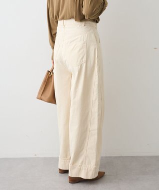 CRAFT STANDARD BOUTIQUE カーブデニムパンツ Ivory