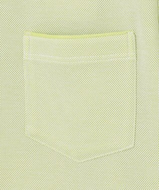 JOSEPH ABBOUD ギフトに！【老舗アロハブランドとコラボレーション】カハラ アロハ ダディ ポロシャツ ライトグリーン×ライム襟