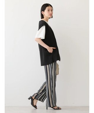 AMERICAN HOLIC Ｖネックニットジレ Black