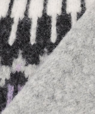 ANY ノルディックパターンニット ライトグレー