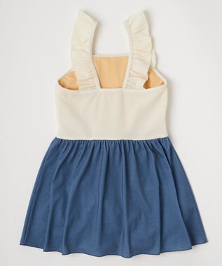 OP／FILA 【repipi armario】編上げAライン水着 ブルー