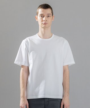 JOSEPH HOMME 【新素材】クリアコットンカノコ　クルーネックTシャツ ホワイト系