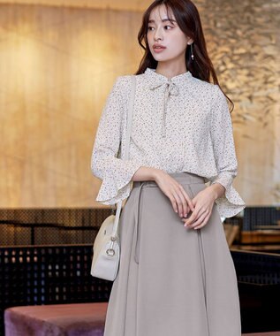 Tiaclasse 【2way/肩紐2TYPE】ちょうどいいサイズのショルダーミニバッグ グレージュ