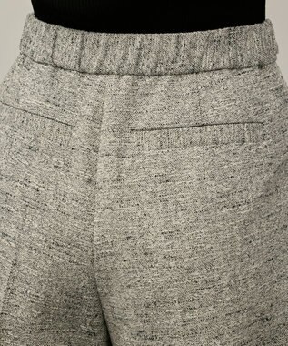 GRACE CONTINENTAL ツイードタックショートパンツ グレー