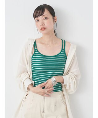 earth music&ecology クロップドキャミソール