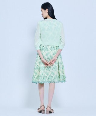 TOCCA 【星風まどかさん着用】SHEER CARDIGAN カーディガン ライトグリーン系