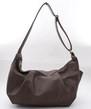 WEGO 【ユニセックス着用ITEM】タックポケットBIGショルダー ブラウン