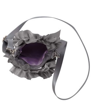 ROOTOTE 0658【直営店限定:ミニショルダー】ベビールー.フリフリ.テープ-A 02：グレー