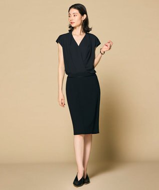 BEIGE， 【洗える】CINDY / タイトスカート Navy × White