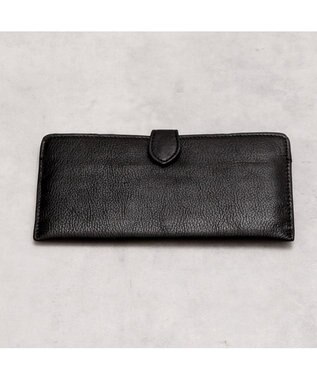 UNBILLION アトランタ ATLANTA / 牛革薄マチロングウォレット ブラック